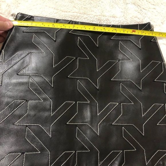 Helmut Lang leather mini skirt - Picture 13 of 14